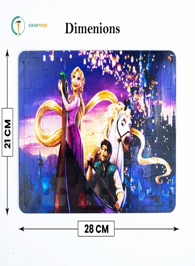 Craftick® Jigsaw Puzzle for Prince & Princess Kids Set of 35 Piece | Return Gift | Fun & Unique Gift for Boys & Girls | Learning Puzzle Toy | Learning Made Fun - Image 3